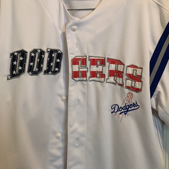 LOS ANGELES DODGERS 4TH OF JULY JERSEY - Picture 2 of 6